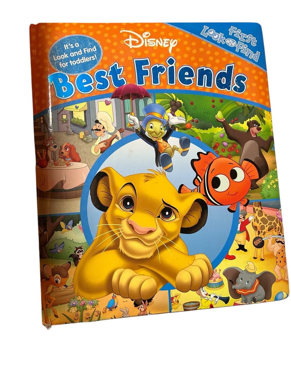 Lion King Look and Find book